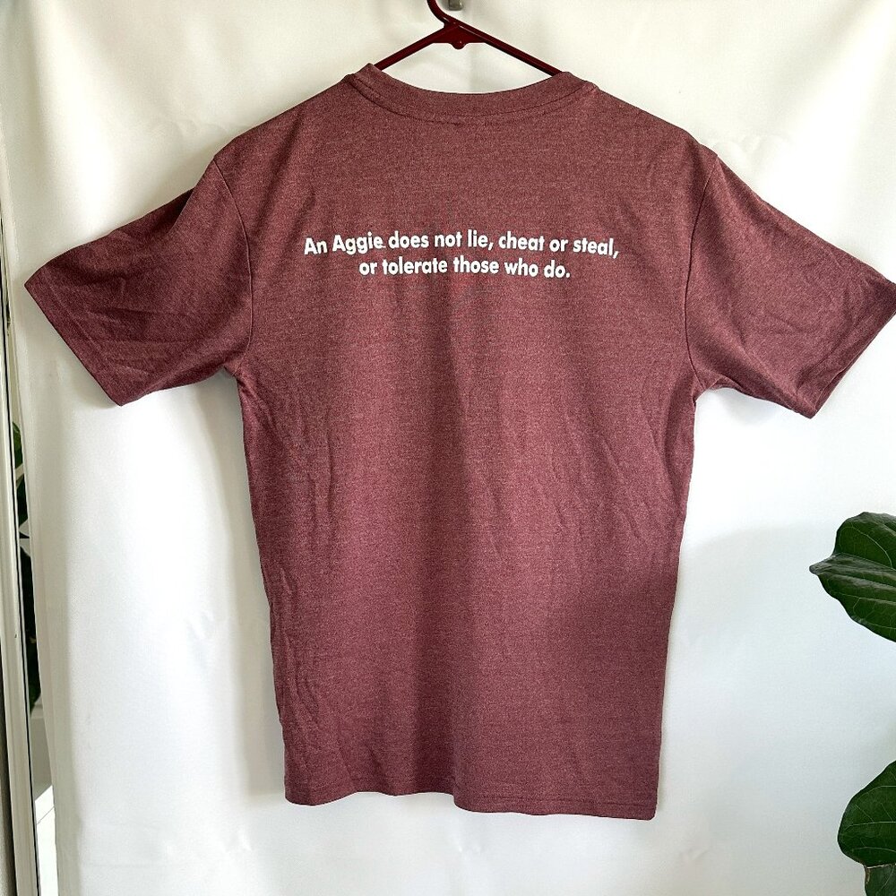 Texas A&M “Honor Code” T-Shirt – Maroon – Small